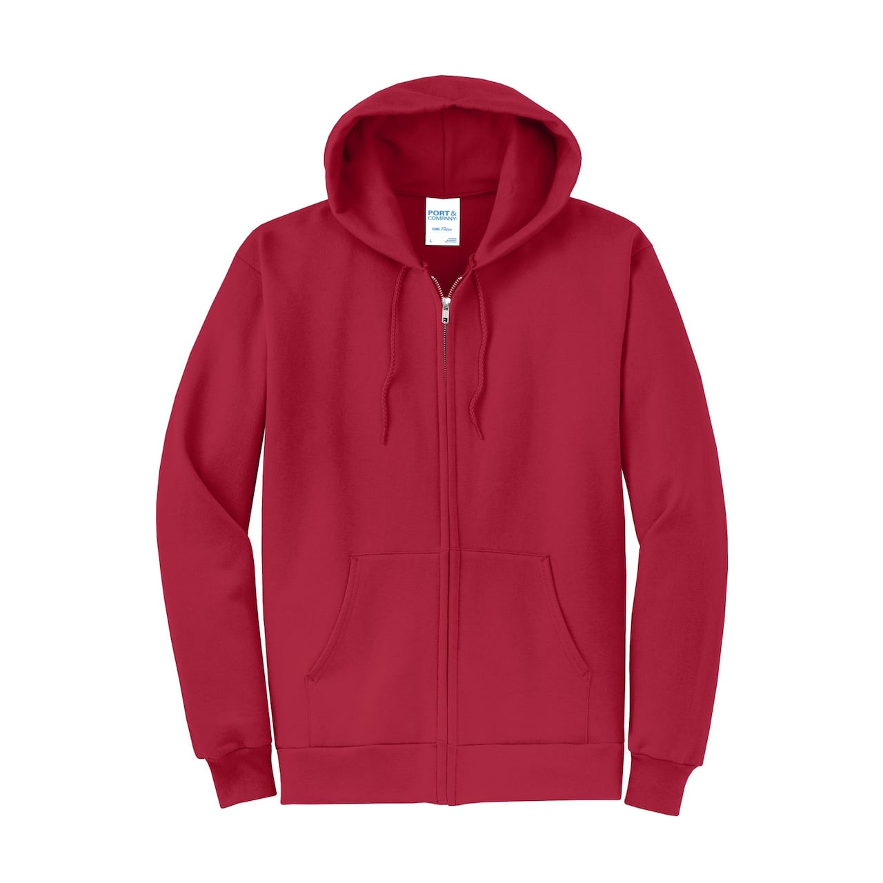 Port & Company® Core Fleece Full-Zip Hooded Sweatshirt